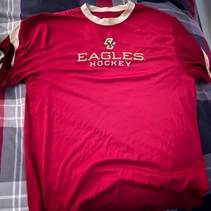 Boston College Hockey Performance T Shirt Size XL
